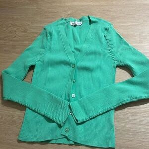 Zara ribbed cardigan
